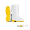 Ủng nhựa trắng vàng 287 Thùy Dương